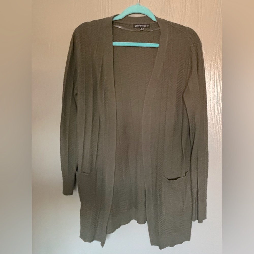 Love Ellie Olla Herringbone cardigan